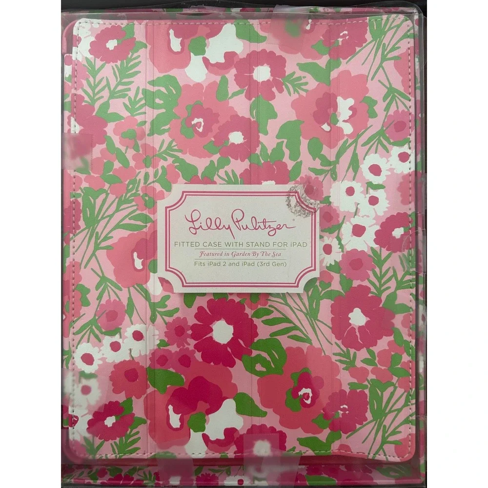 Lilly Pulitzer Fitted Case with Stand‎ for iPad 2 and iPad 3rd Gen Garden